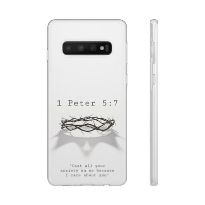 Cast Your Burdens- Clear Flexi Case