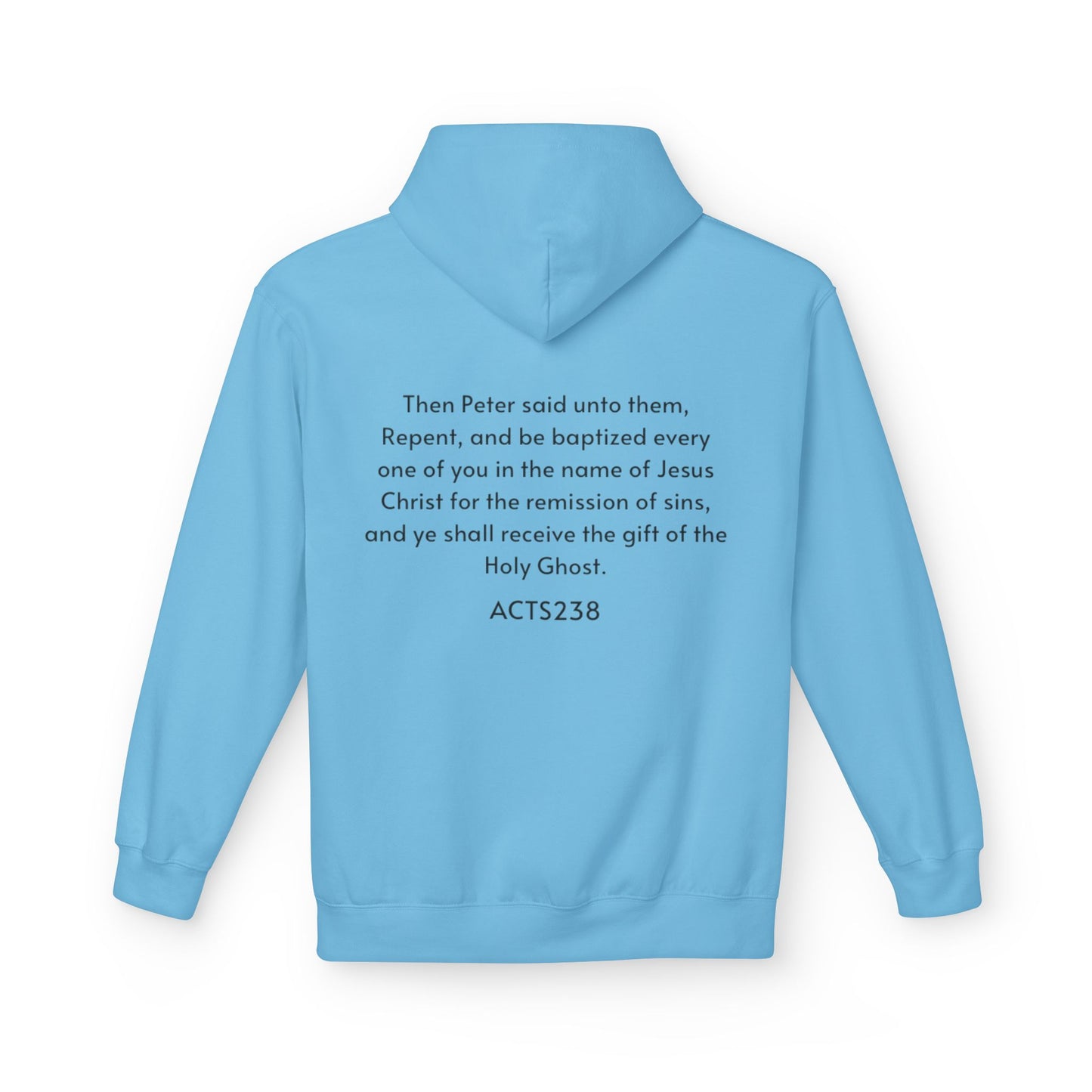 Christian Kingdom ID Acts 2:38 Hoodie - NZC Apparel: Nashz Couture