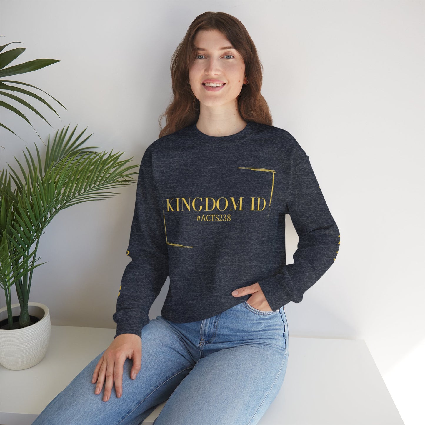 KINGDOM ID- Acts238 Crewneck Sweatshirt - NZC Apparel: Nashz Couture