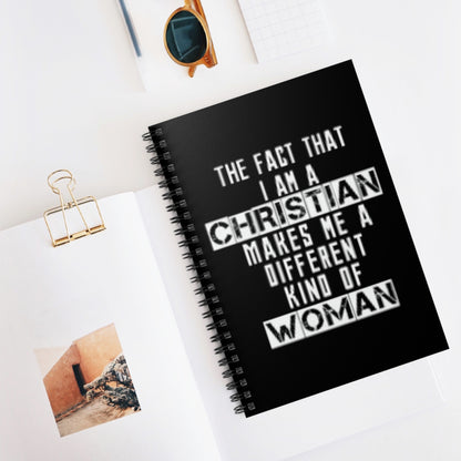 CHRISTIAN WOMAN Notebook - NZC Apparel: Nashz Couture