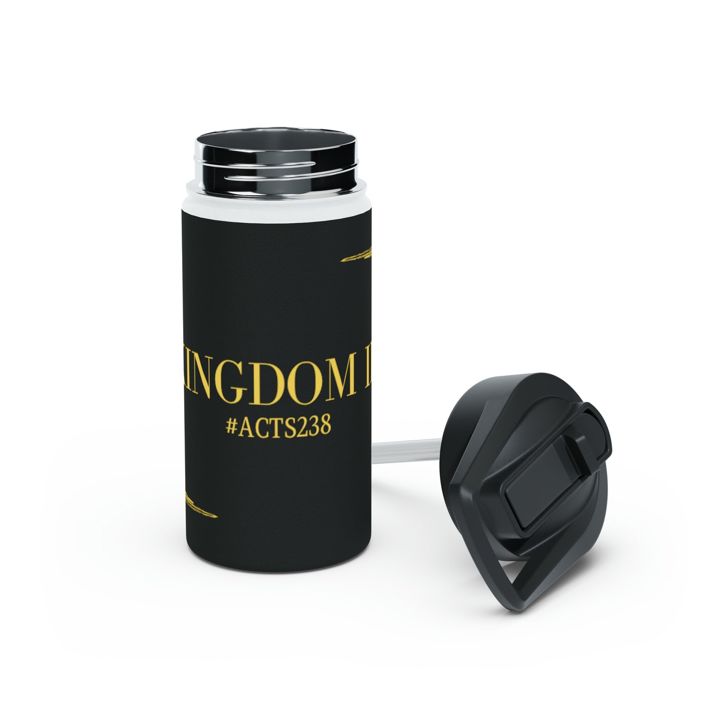 KINGDOM ID Stainless Steel Water Bottle - NZC Apparel: Nashz Couture