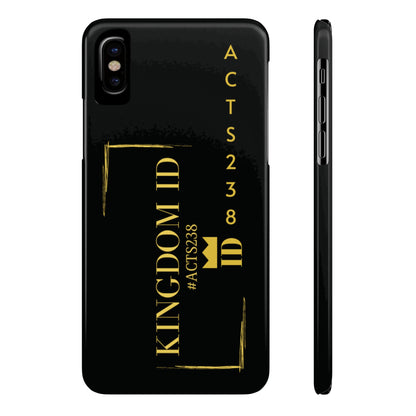 Kingdom ID- Slim Phone Case - NZC Apparel: Nashz Couture