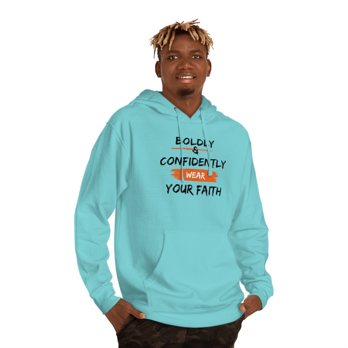 BE BOLD Hooded Sweatshirt - NZC Apparel: Nashz Couture