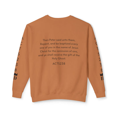 Kingdom ID Acts 2:38 Christian Unisex Crewneck Sweatshirt - NZC Apparel: Nashz Couture