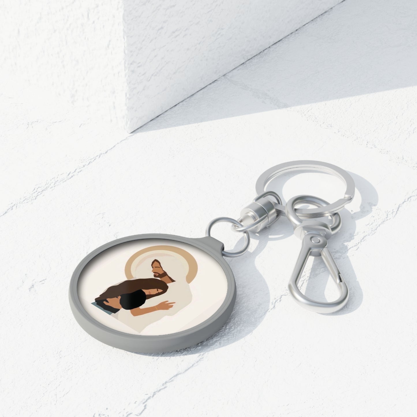 He First Loved Me- Keyring - NZC Apparel: Nashz Couture