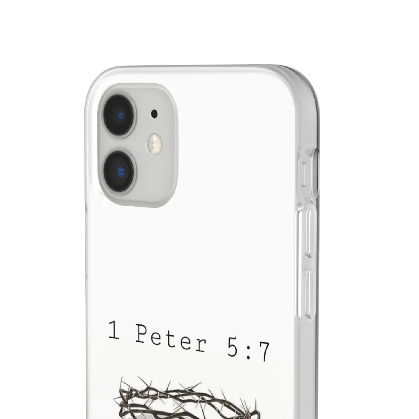 Cast Your Burdens- Clear Flexi Case