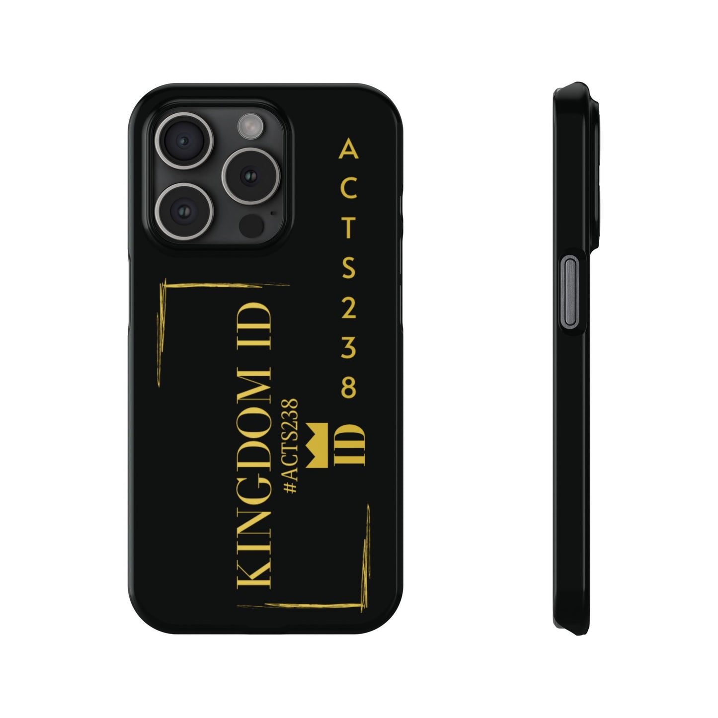 Kingdom ID- Slim Phone Case - NZC Apparel: Nashz Couture