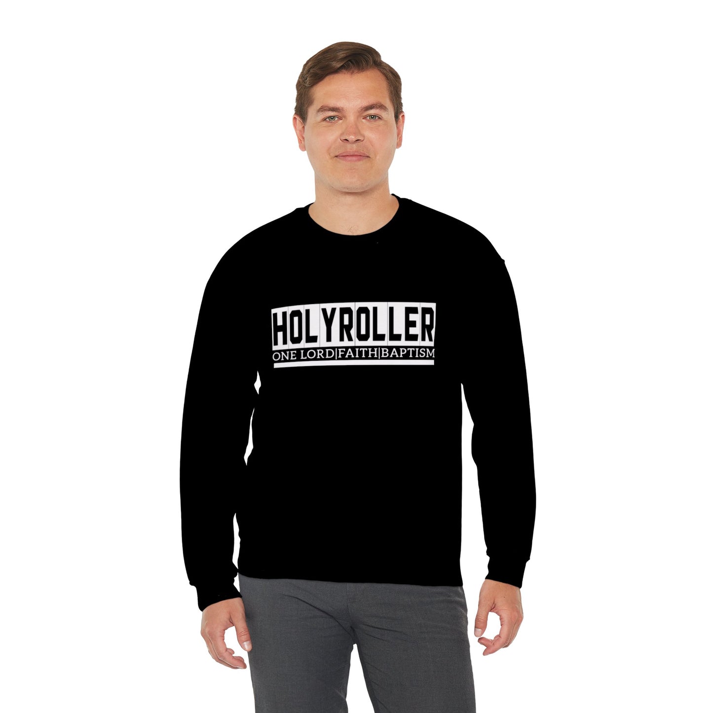 HOLY ROLLER Unisex Crewneck Sweatshirt - NZC Apparel: Nashz Couture