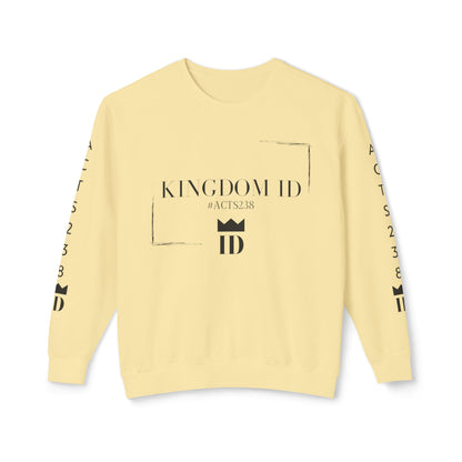 Kingdom ID Acts 2:38 Christian Unisex Crewneck Sweatshirt - NZC Apparel: Nashz Couture