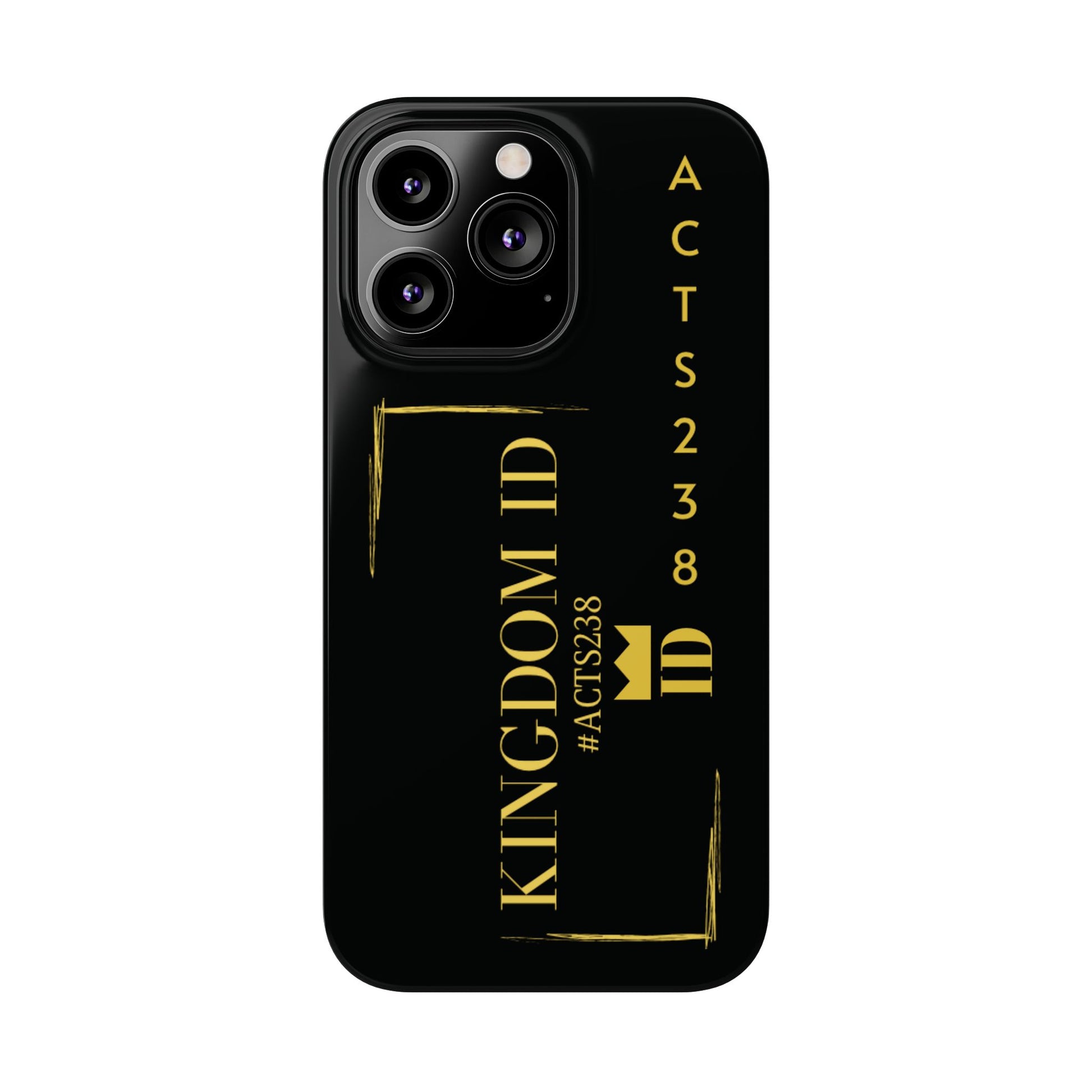 Kingdom ID- Slim Phone Case - NZC Apparel: Nashz Couture