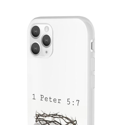 Cast Your Burdens- Clear Flexi Case