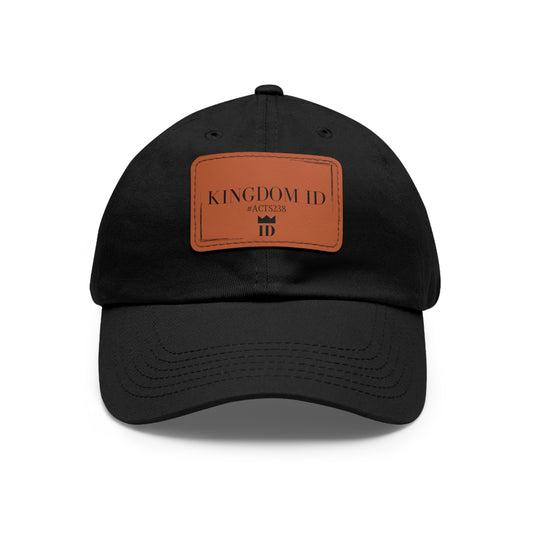 KINGDOM ID Leather Patch Hat - NZC Apparel: Nashz Couture