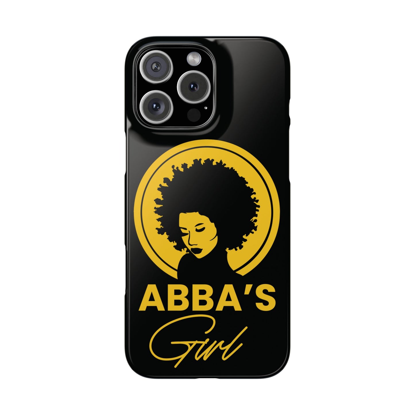 ABBA's Girl- Slim Phone Case - NZC Apparel: Nashz Couture