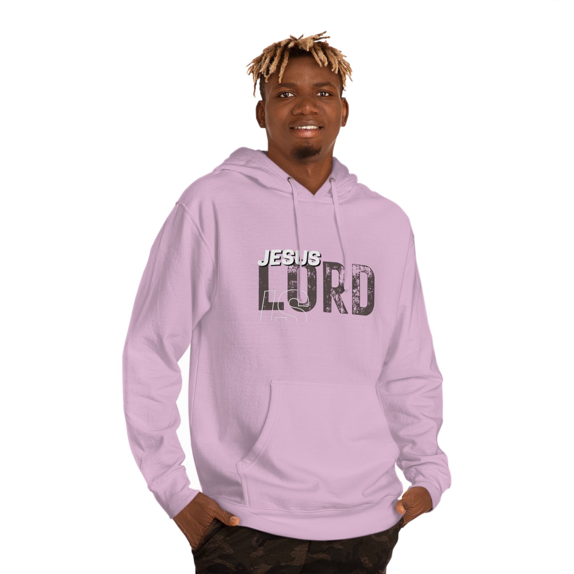 JESUS IS LORD Hooded Sweatshirt - NZC Apparel: Nashz Couture