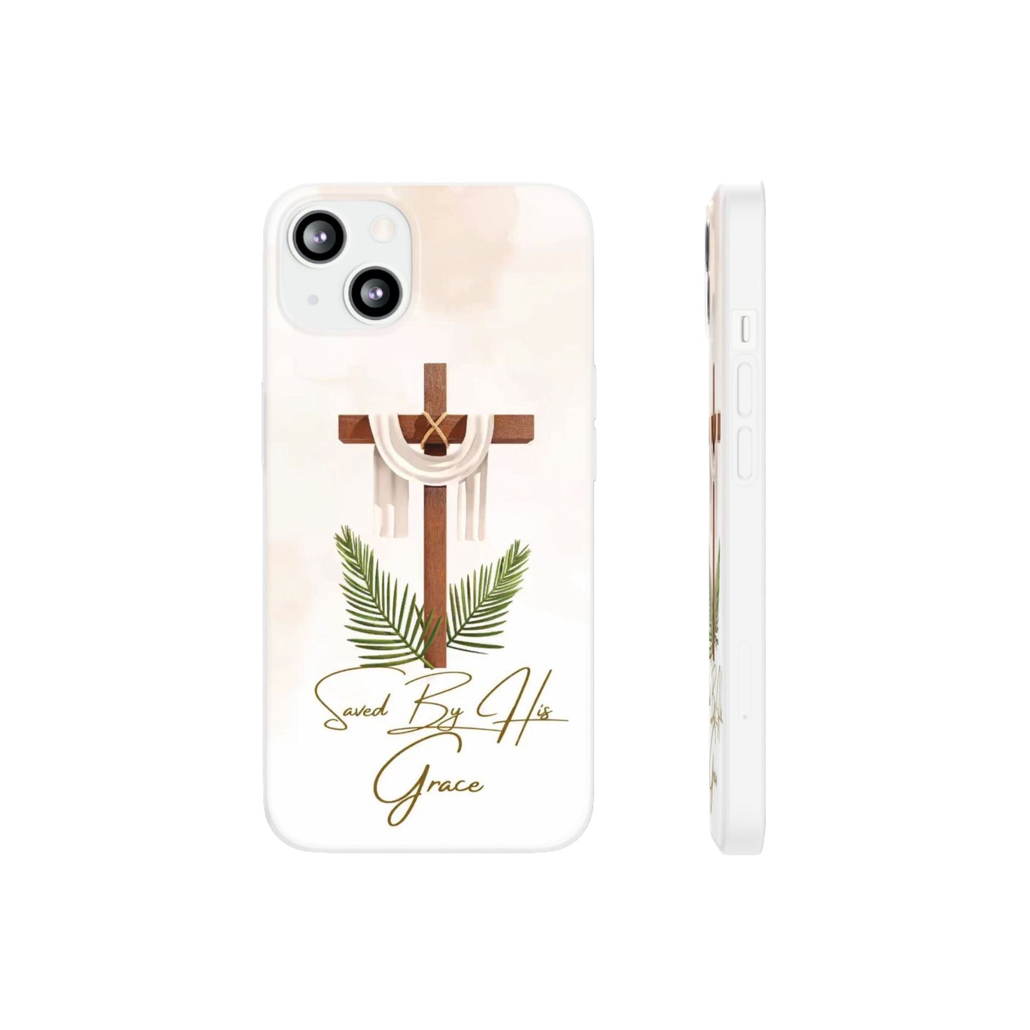 Saved By Grace- Clear Flexi Case