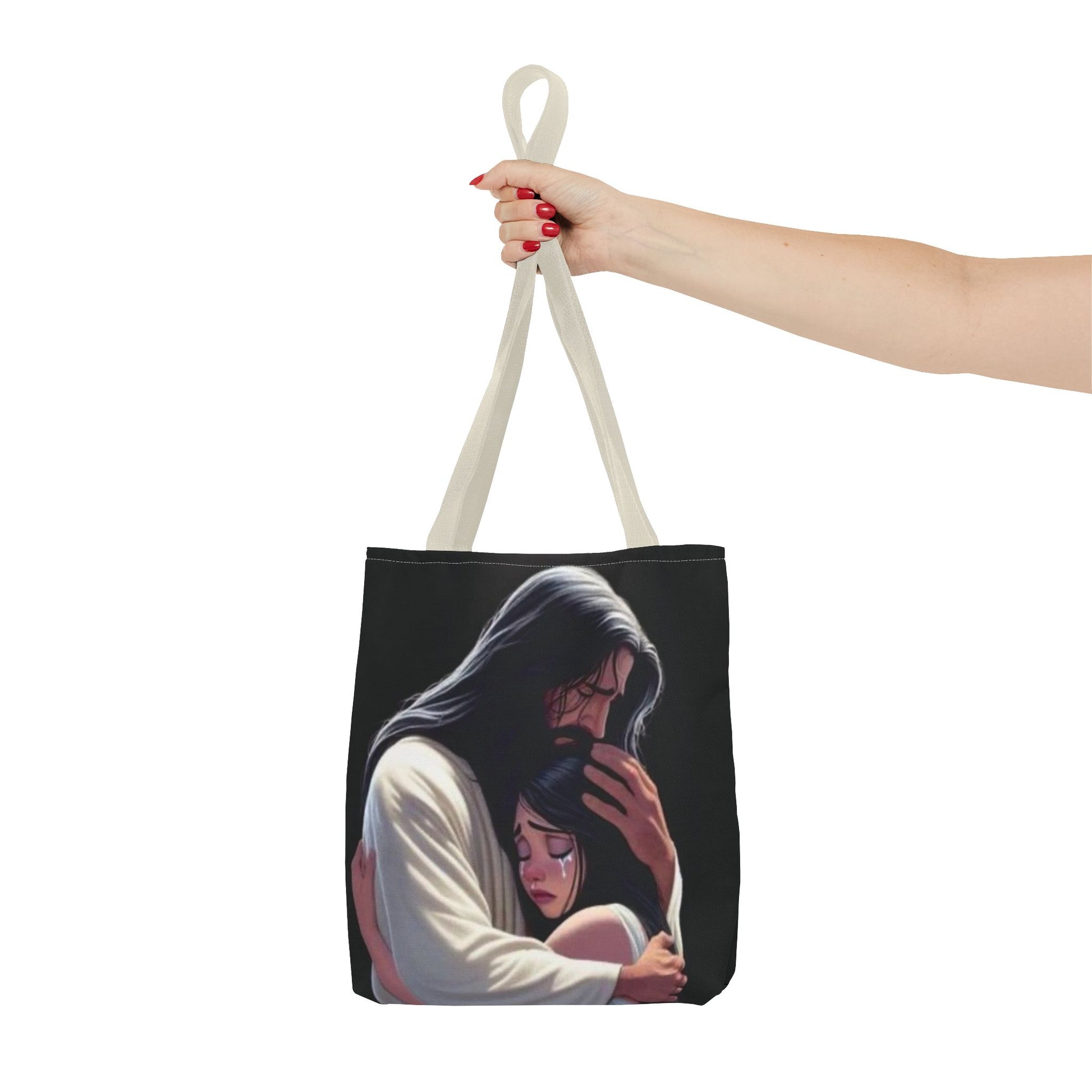 Jesus Safe Arms- Tote Bag - NZC Apparel: Nashz Couture