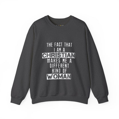 Christian Woman Sweatshirt - Modest Faith & Fashion Apparel - NZC Apparel: Nashz Couture