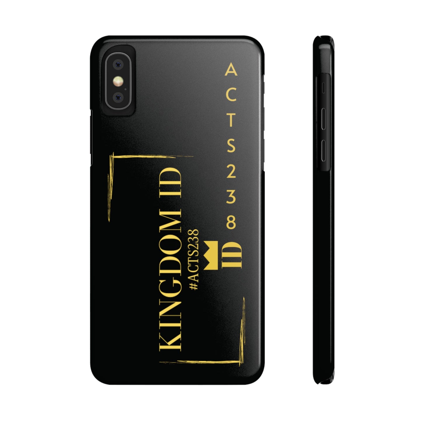 Kingdom ID- Slim Phone Case - NZC Apparel: Nashz Couture