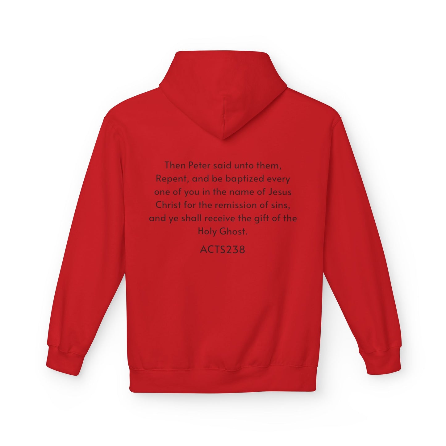 Christian Kingdom ID Acts 2:38 Hoodie - NZC Apparel: Nashz Couture