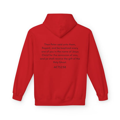 Christian Kingdom ID Acts 2:38 Hoodie - NZC Apparel: Nashz Couture