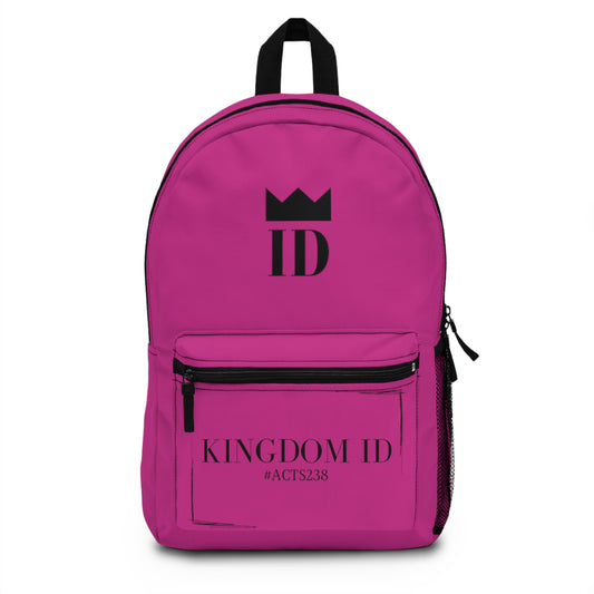 KINGDOM ID Backpack - NZC Apparel: Nashz Couture