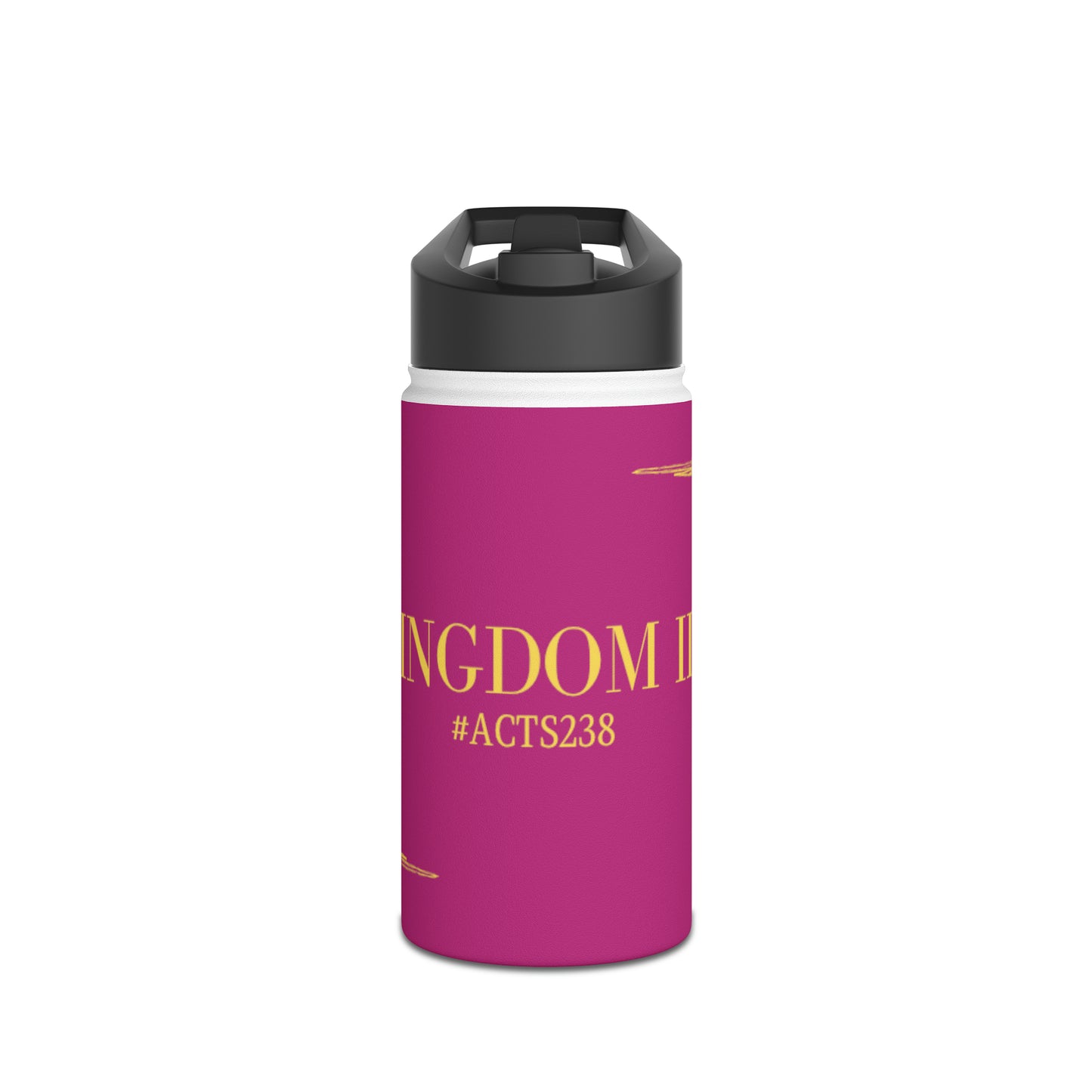 KINGDOM ID Stainless Steel Water Bottle - NZC Apparel: Nashz Couture