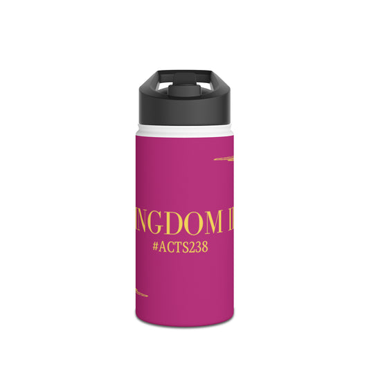 KINGDOM ID Stainless Steel Water Bottle - NZC Apparel: Nashz Couture