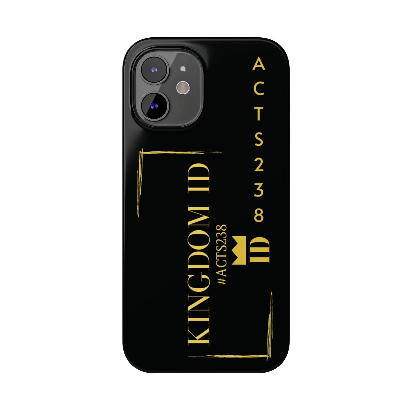 Kingdom ID- Slim Phone Case - NZC Apparel: Nashz Couture