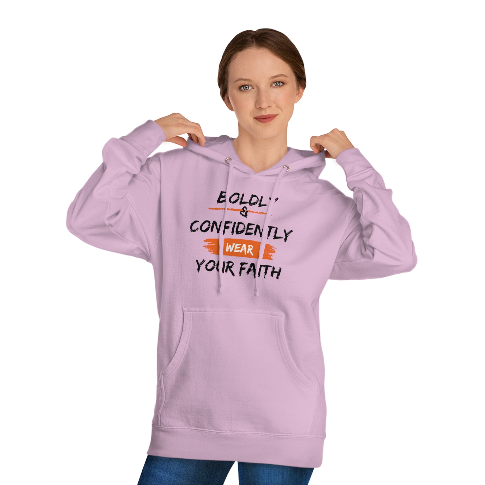 BE BOLD Hooded Sweatshirt - NZC Apparel: Nashz Couture