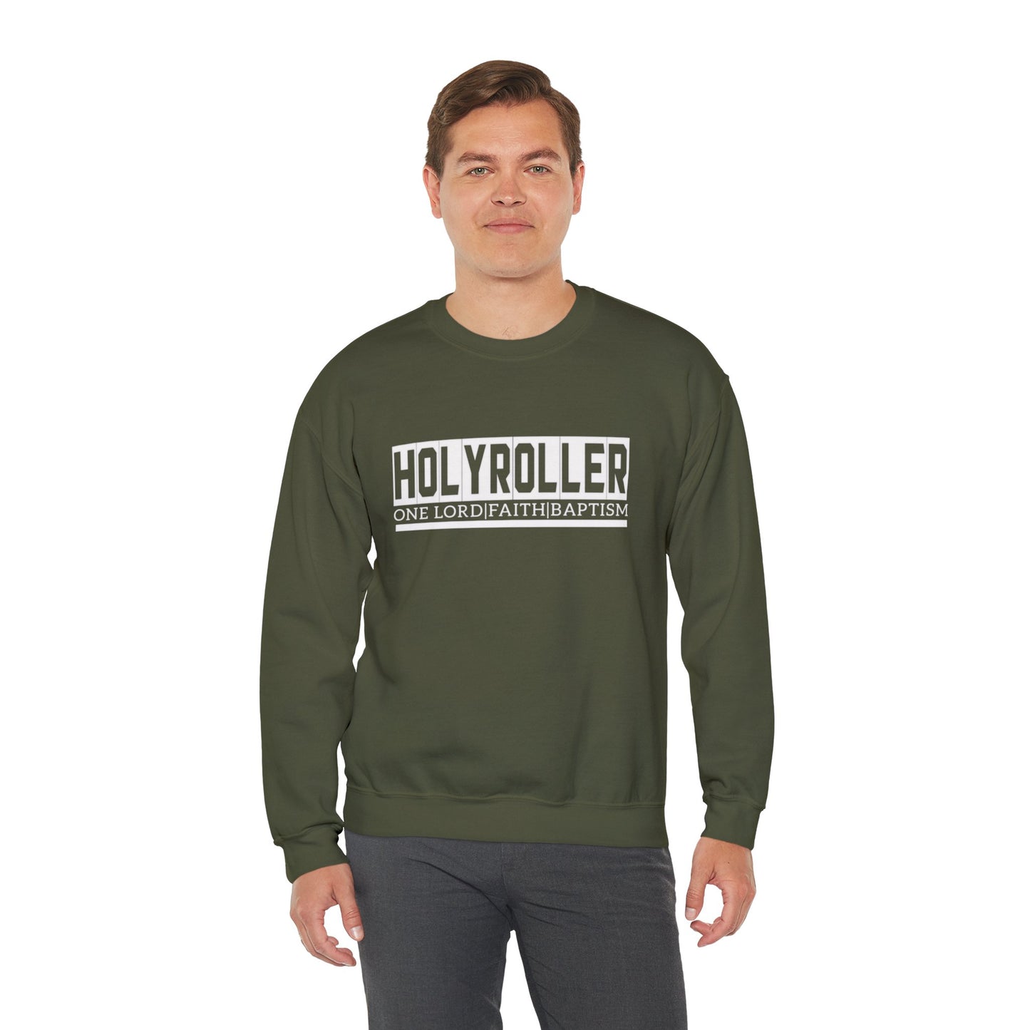 HOLY ROLLER Unisex Crewneck Sweatshirt - NZC Apparel: Nashz Couture