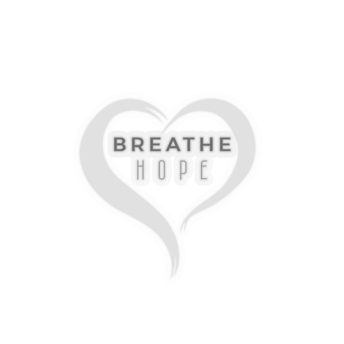 BREATHE HOPE Stickers - NZC Apparel: Nashz Couture