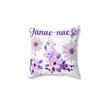 Personalized Pillow Square - NZC Apparel: Nashz Couture