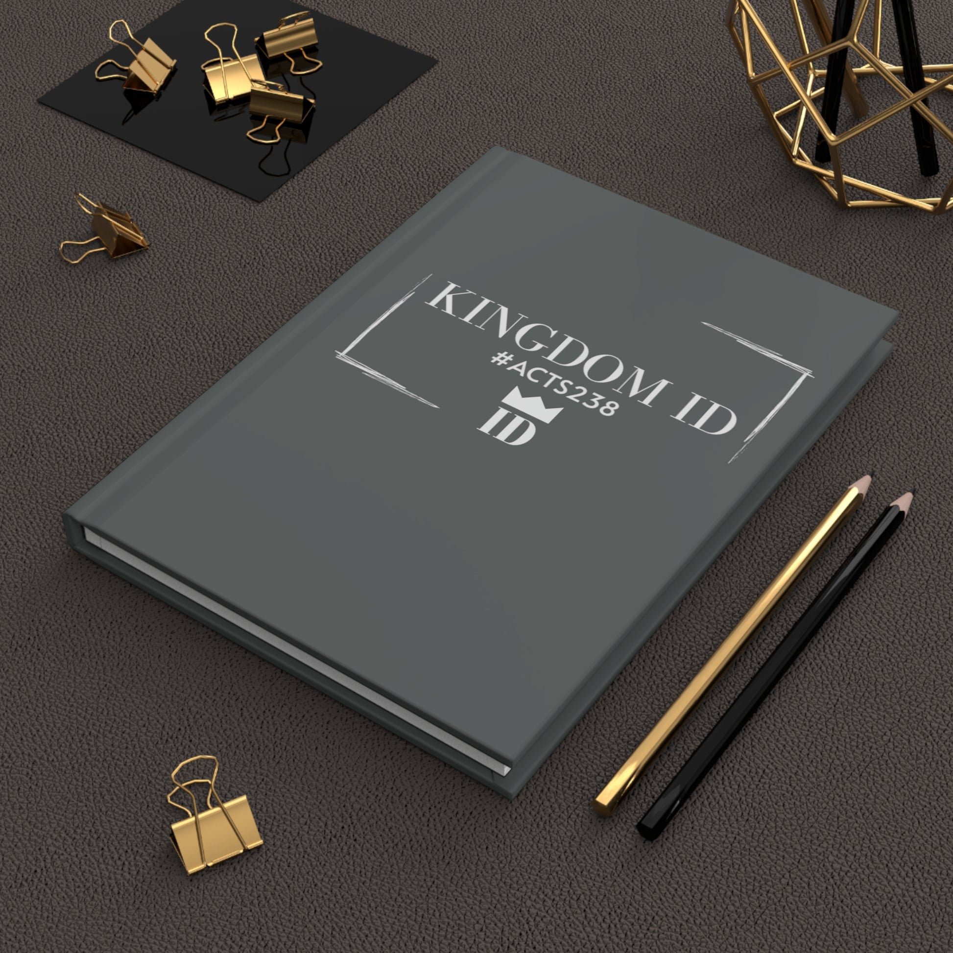 KINGDOM ID Hardcover Journal - NZC Apparel: Nashz Couture