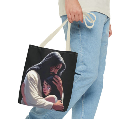 Jesus Safe Arms- Tote Bag - NZC Apparel: Nashz Couture