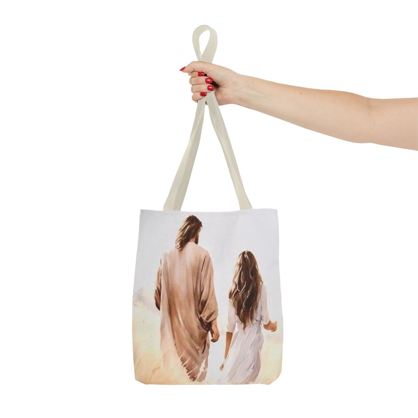 Jesus Walks with- Me Tote Bag - NZC Apparel: Nashz Couture