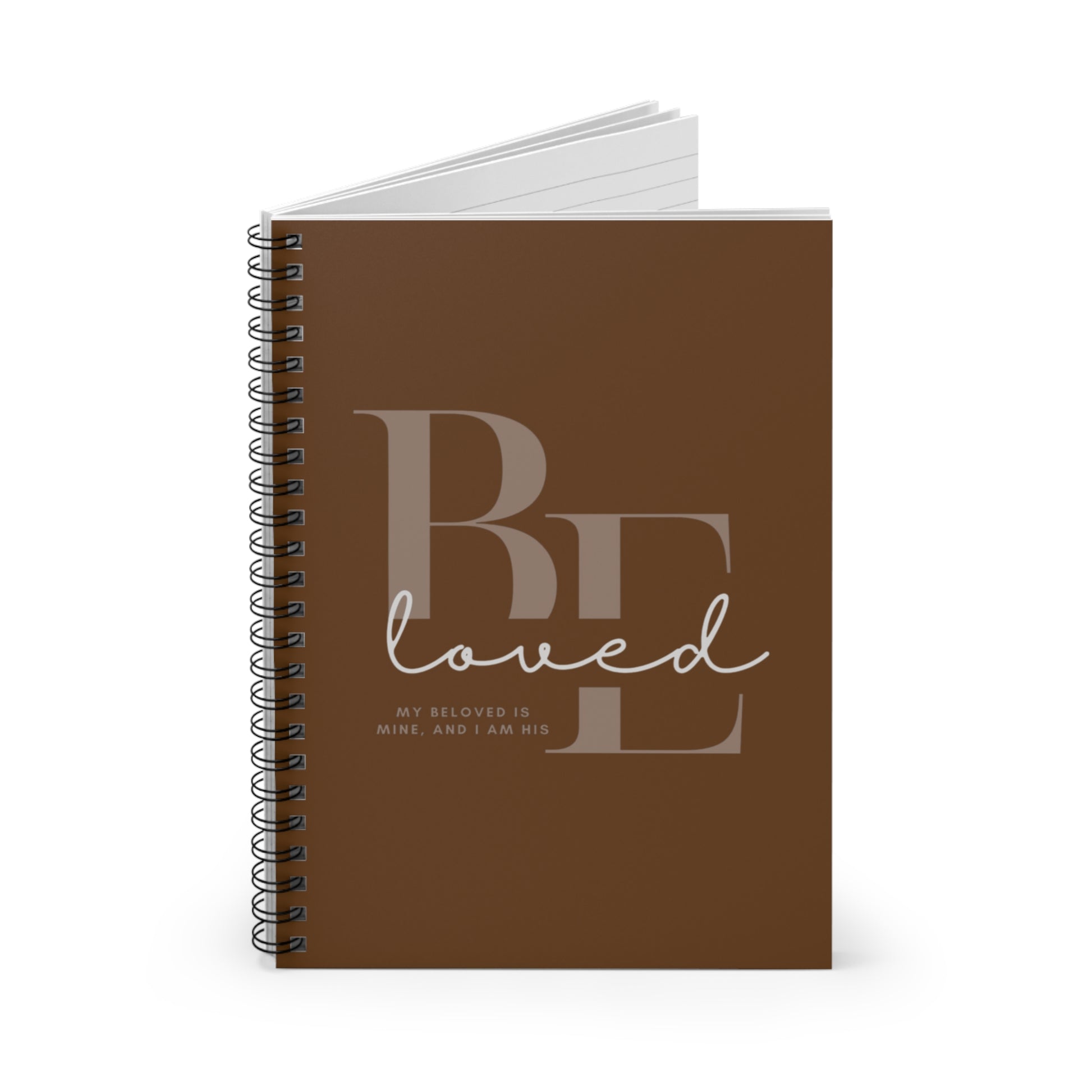 Spiral Notebook - Beloved Writing to Jesus - NZC Apparel: Nashz Couture