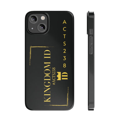 Kingdom ID- Slim Phone Case - NZC Apparel: Nashz Couture