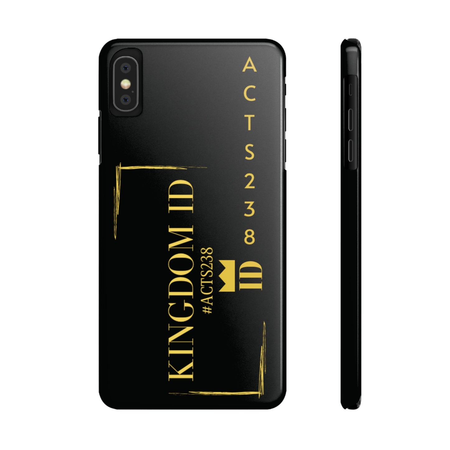 Kingdom ID- Slim Phone Case - NZC Apparel: Nashz Couture