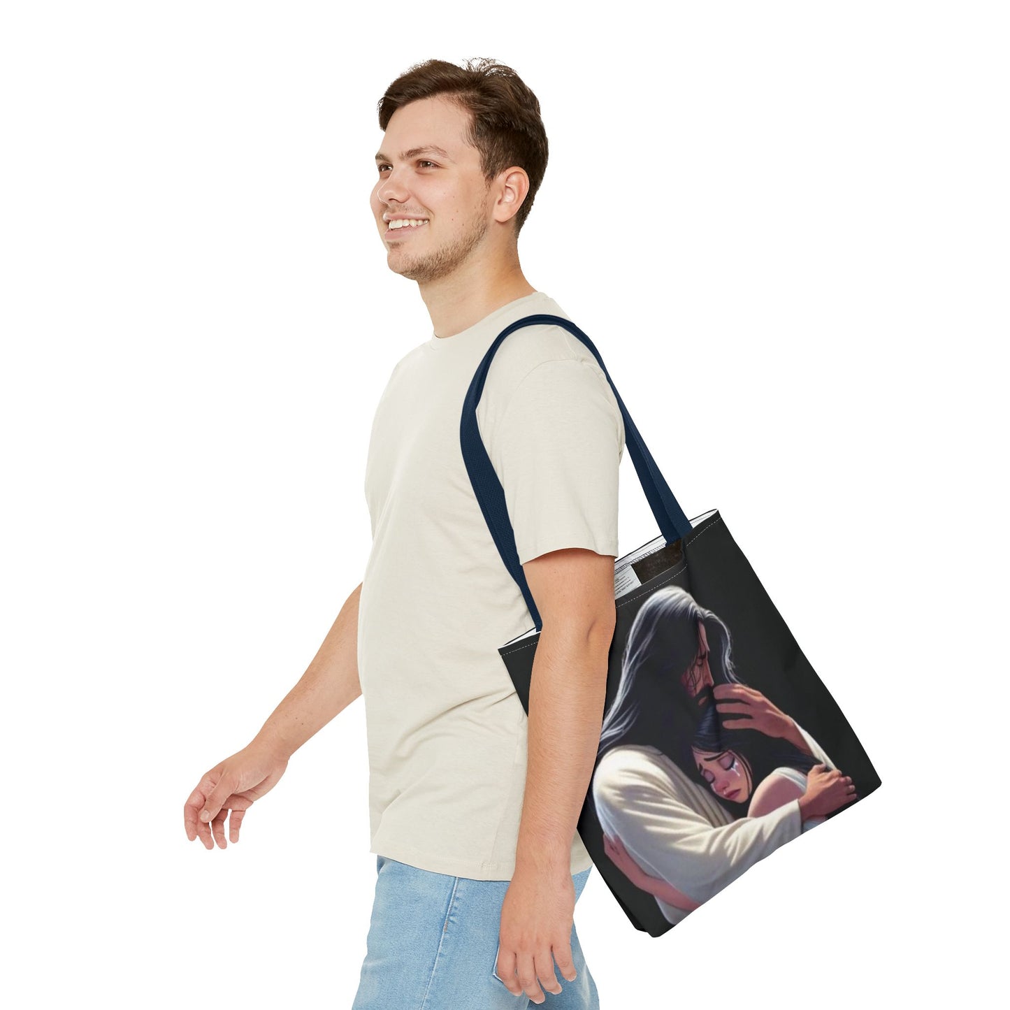 Jesus Safe Arms- Tote Bag - NZC Apparel: Nashz Couture