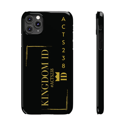 Kingdom ID- Slim Phone Case - NZC Apparel: Nashz Couture