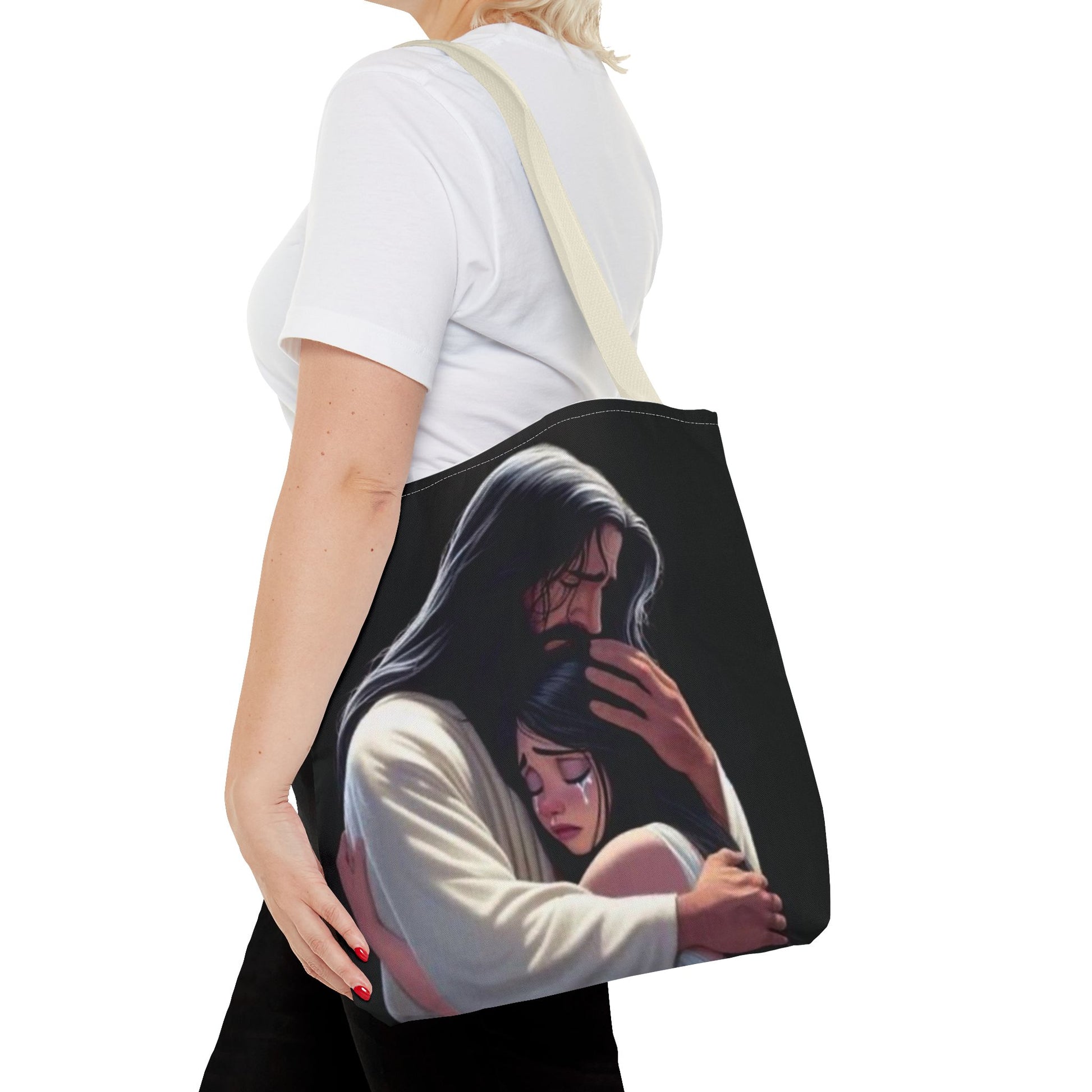 Jesus Safe Arms- Tote Bag - NZC Apparel: Nashz Couture