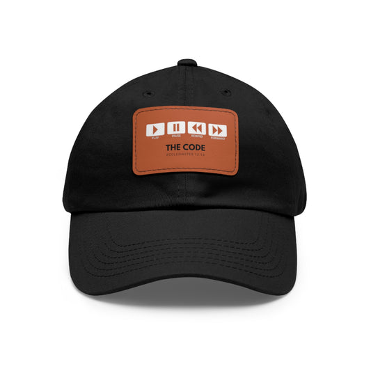 THE. CODE Leather Patch Hat - NZC Apparel: Nashz Couture