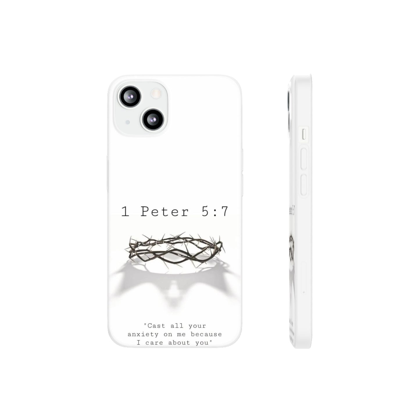 Cast Your Burdens- Clear Flexi Case