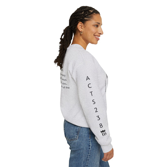 Kingdom ID-Acts 2:38 Sweatshirt - NZC Apparel: Nashz Couture