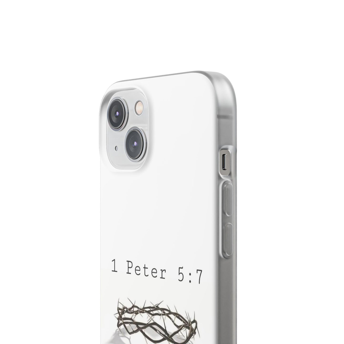 Cast Your Burdens- Clear Flexi Case