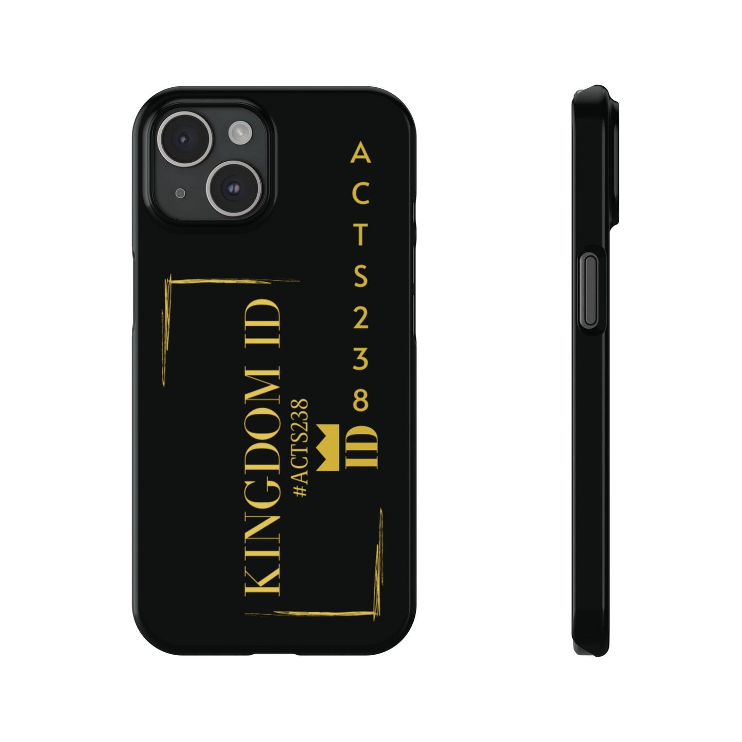 Kingdom ID- Slim Phone Case - NZC Apparel: Nashz Couture