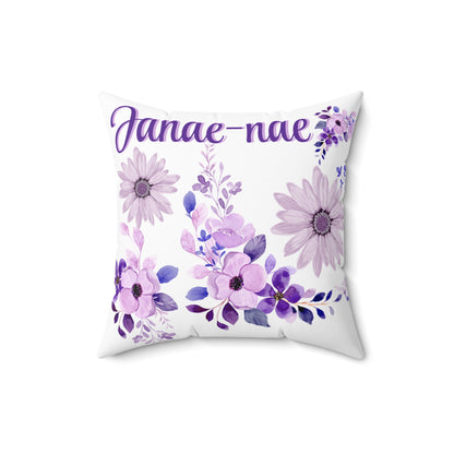 Personalized Pillow Square - NZC Apparel: Nashz Couture