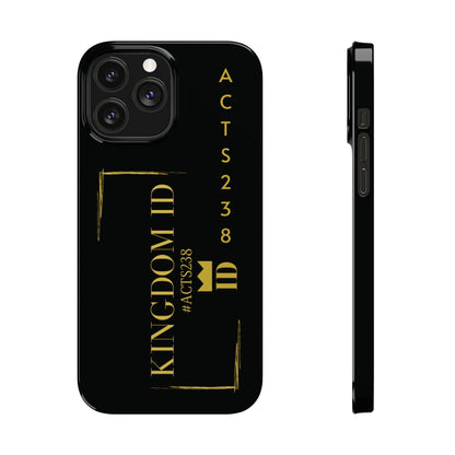 Kingdom ID- Slim Phone Case - NZC Apparel: Nashz Couture