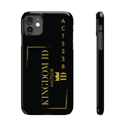 Kingdom ID- Slim Phone Case - NZC Apparel: Nashz Couture