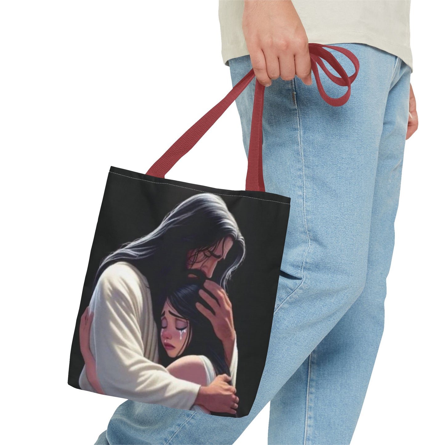 Jesus Safe Arms- Tote Bag - NZC Apparel: Nashz Couture